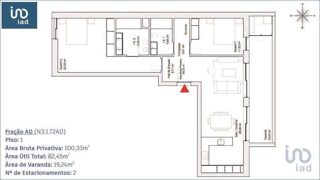 Apartment in Gloria e Vera Cruz, Aveiro District, Portugal 4 - 16128380