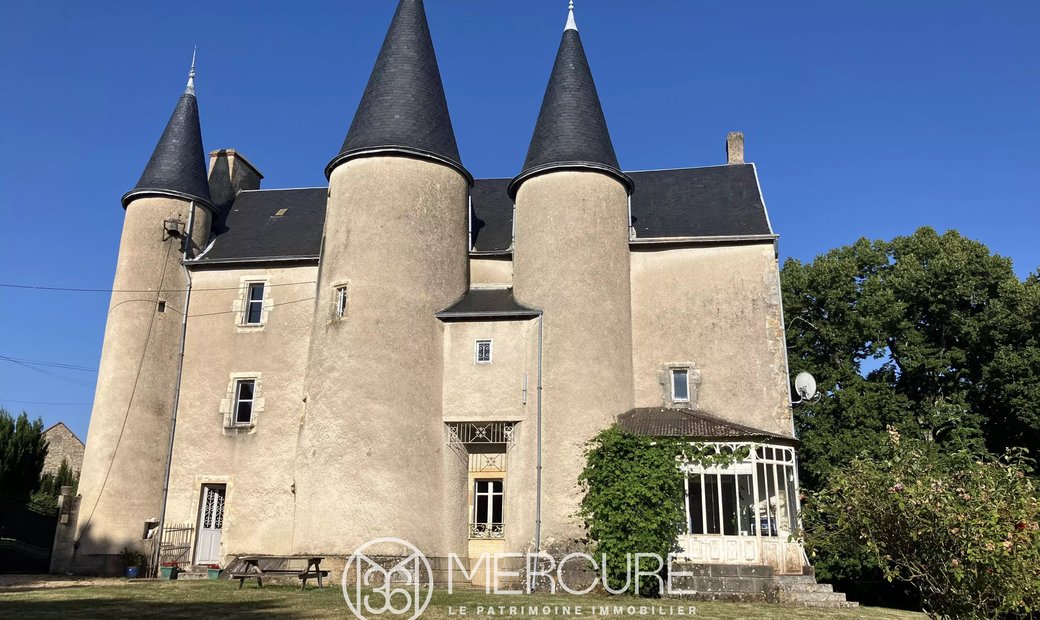 Historic Chateau In Brenne