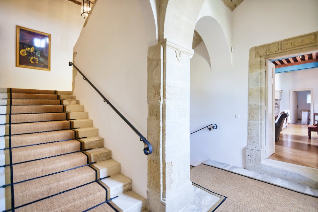 Whispers of Elegance: A Gironde Château Crowned in Vine & Sky