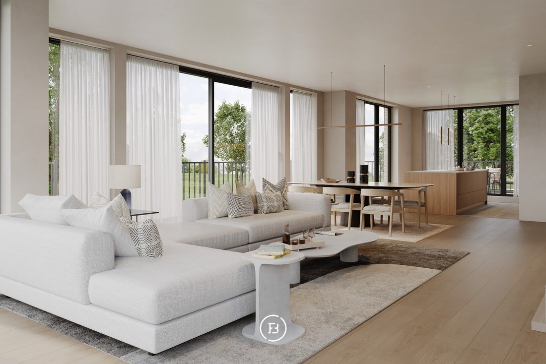 Illustration of Luxury Penthouse Flats For Sale Brussels