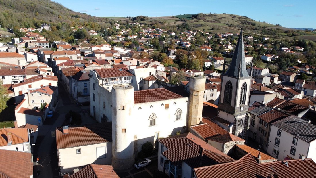 The Bishops’ Fortress: A 12th-Century Castle Crowned in Auvergne’s Skies