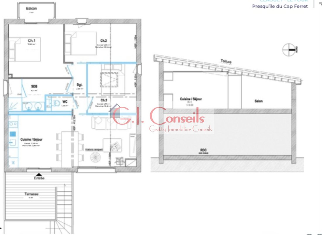 Apartment in Centre Cap Ferret, Lège-Cap-Ferret, France 1 - 16130086