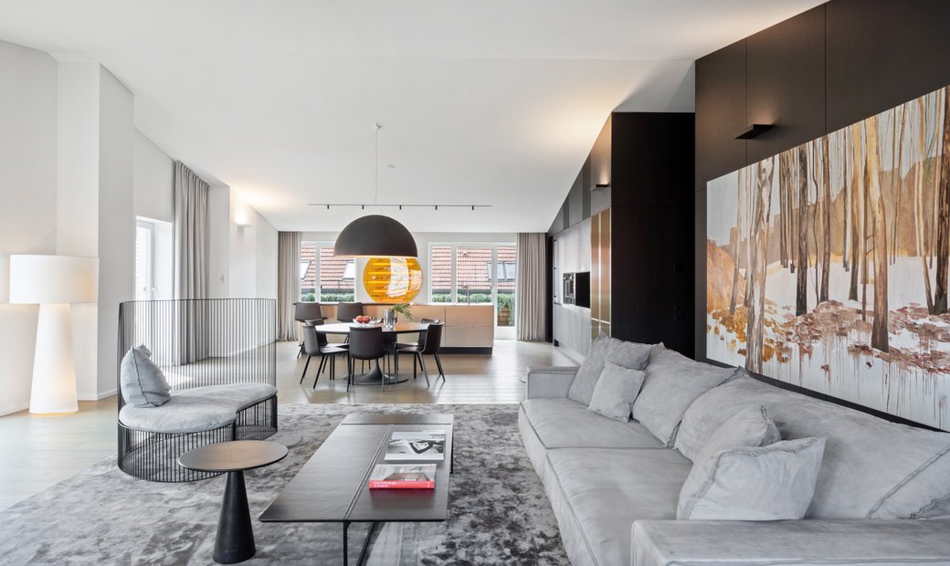 Exclusive Penthouse Apartment In The In Turniškės, Vilnius County ...