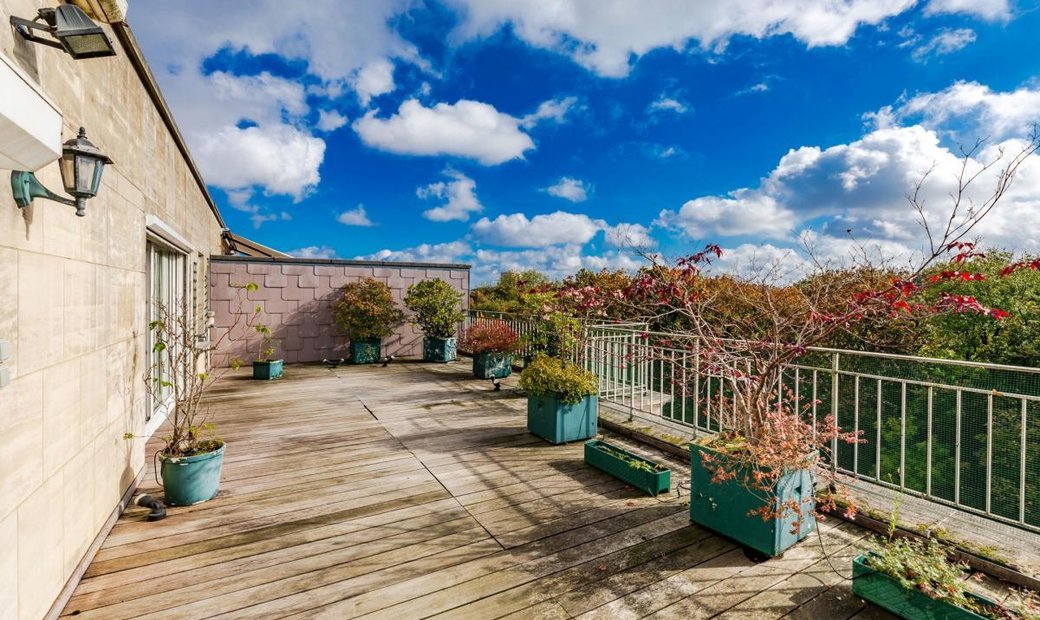 Image showcasing Duplex Penthouse Apartment Opposite Brugmann Park In Uccle, Brussels ...