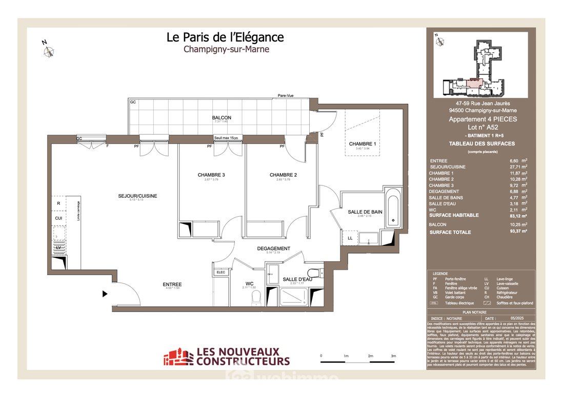 Apartment in Centre Ville-Coteaux, Champigny-sur-Marne, France 1 - 16131303