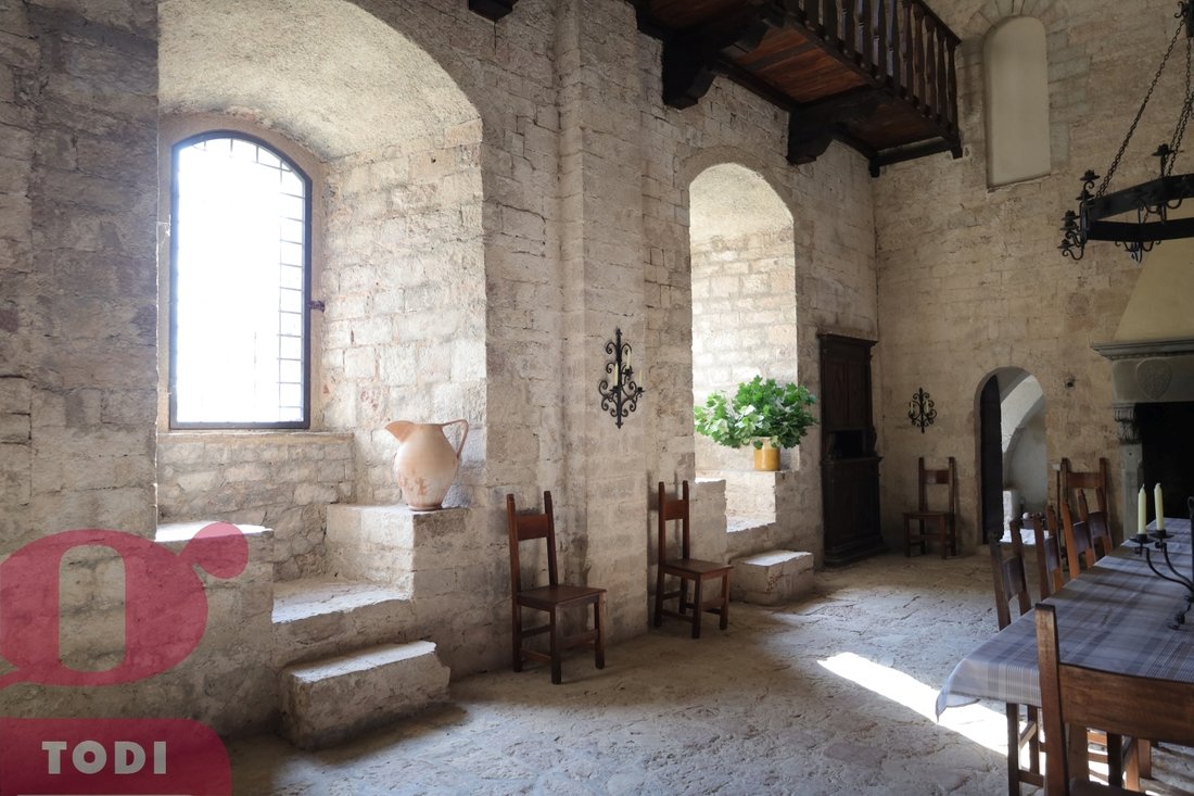 Whispers of Umbria: A 12th-Century Abbey Crowned by 580 Wild Acres
