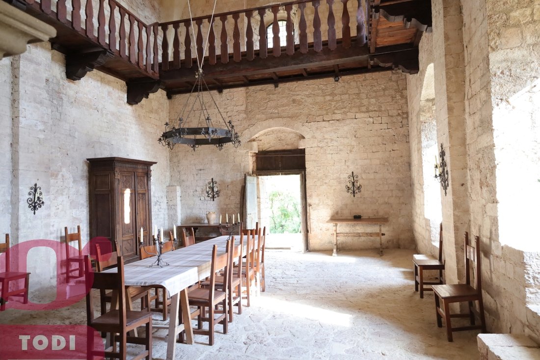Whispers of Umbria: A 12th-Century Abbey Crowned by 580 Wild Acres