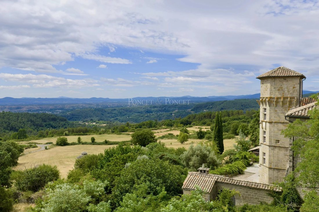 Castle in Joyeuse, Auvergne-Rhône-Alpes, France 3 - 16145898
