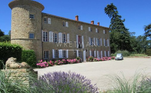 Castle in Saint Cyprien, Toulouse, France 1