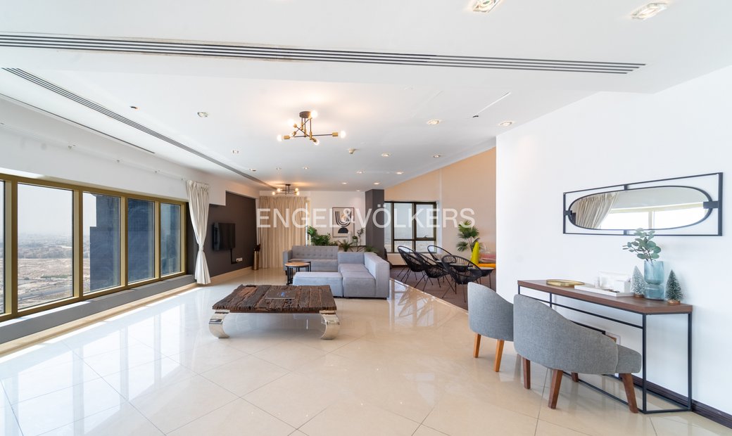 Duplex Penthouse | Private Pool | High In Dubai, Dubai, Emirati Arabi ... - Penthouse With Private Pool And High Ceiling
