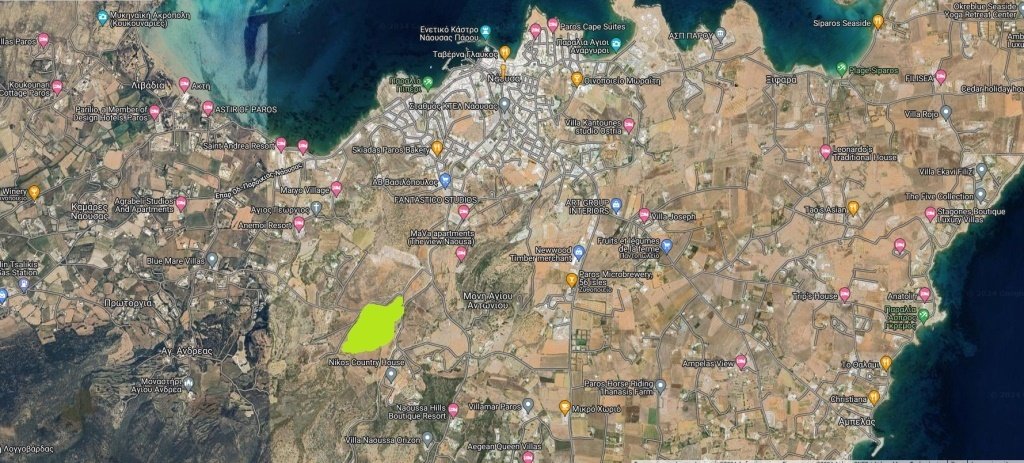 Land in Paros, Aegean, Greece 1 - 16155850