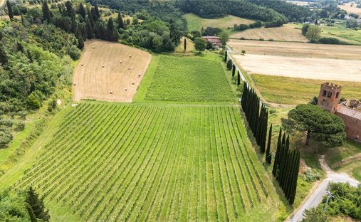 Castle for Sale in Molino d'Egola, Tuscany, Italy