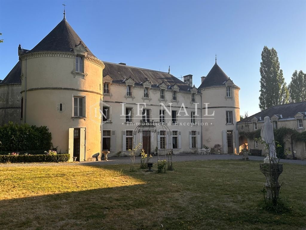 A Timeless Château Where History Whispers Through Sunlit Halls – Vendée, France