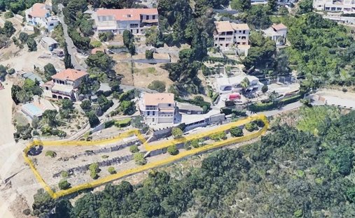 Land in Èze, Provence-Alpes-Côte d'Azur, Frankreich 1
