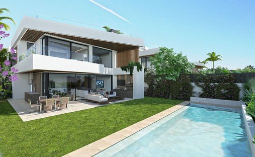 Villa en Playa Puerto Banús, Marbella, España 1