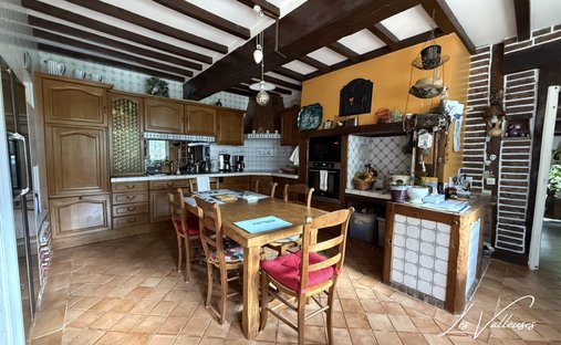 Castle for Sale in Veules-les-Roses, Normandy, France