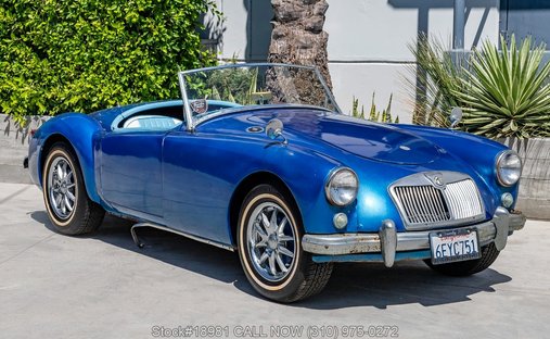 MG A in Los angeles, ca 1