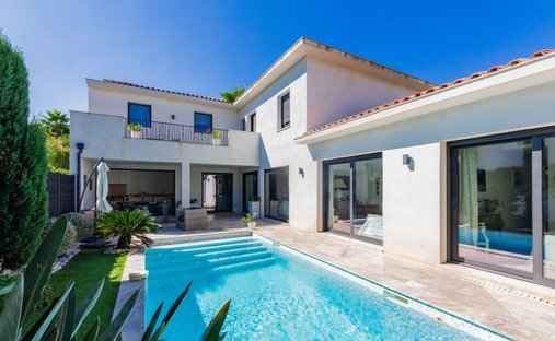 Villa en Ville-Les Saquedes-Le Bouillonnet, Sainte-Maxime, Francia 1
