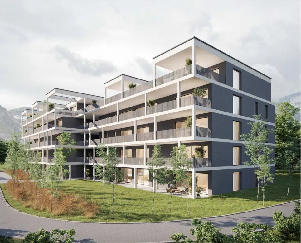 New Stoa Promotion Aproz, Penthouse Sale, Magnificent 4.5 Room Apartment, With Very Large Terrace,