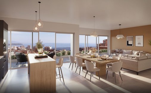 Penthouse in Moneghetti Est, Beausoleil, France 1