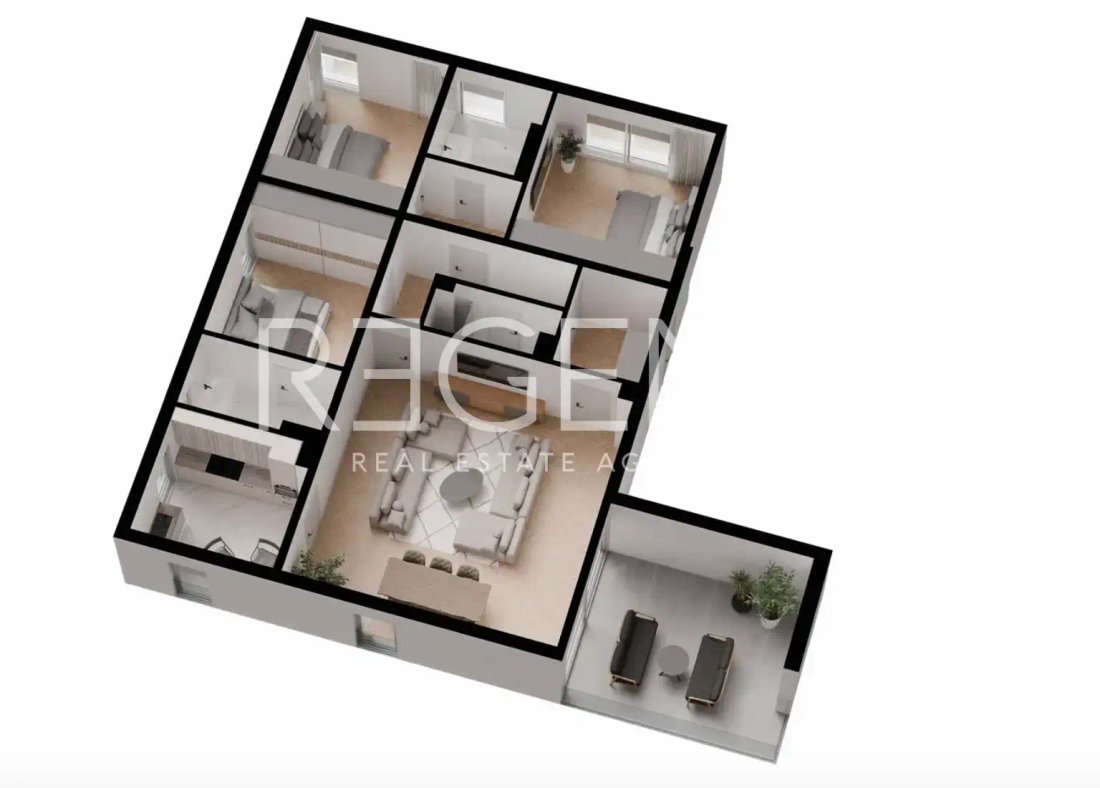 Apartment in Meje, Split, Split-Dalmatia County 4 - 16184461