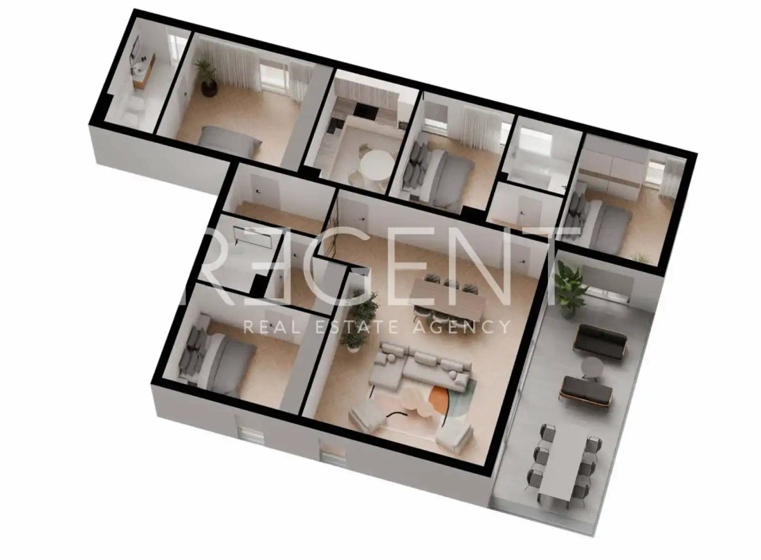 Apartment in Meje, Split, Split-Dalmatia County 4 - 16184450
