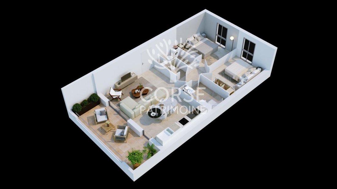Apartment in Propriano, Corsica, France 2 - 16184607