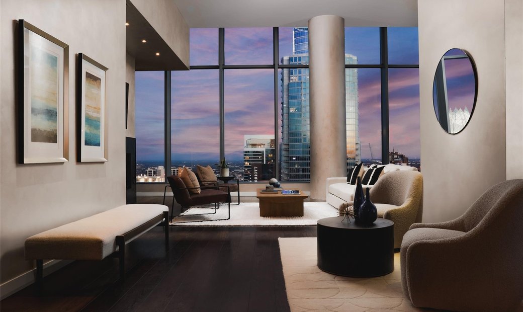 Curated visual reference: Penthouse Community Living Austin Reference: The W Residences Penthouse In Austin Texas United States For