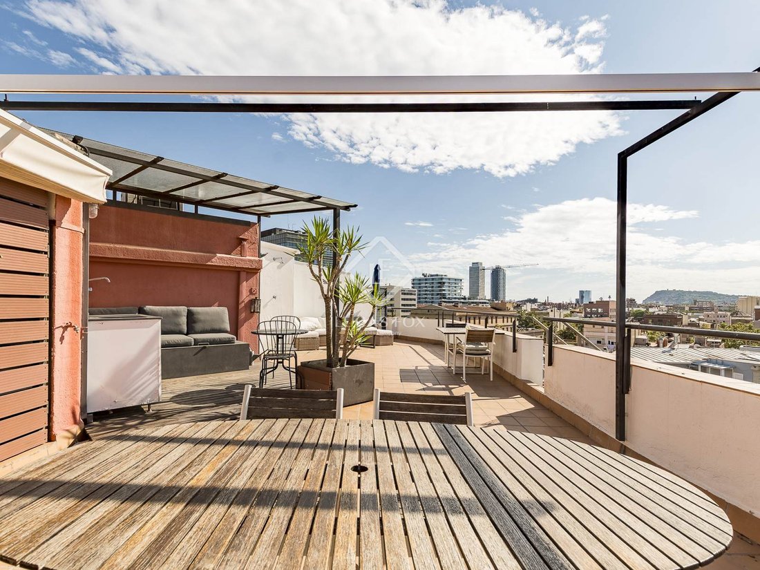 Barcelona Scandinavian Penthouse Design photo