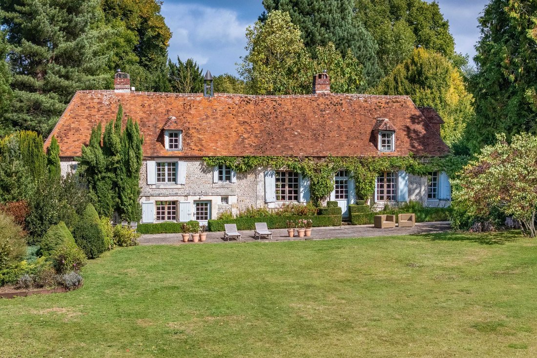 Whispers of Normandy: A 12th-Century Manor Crowned by Time