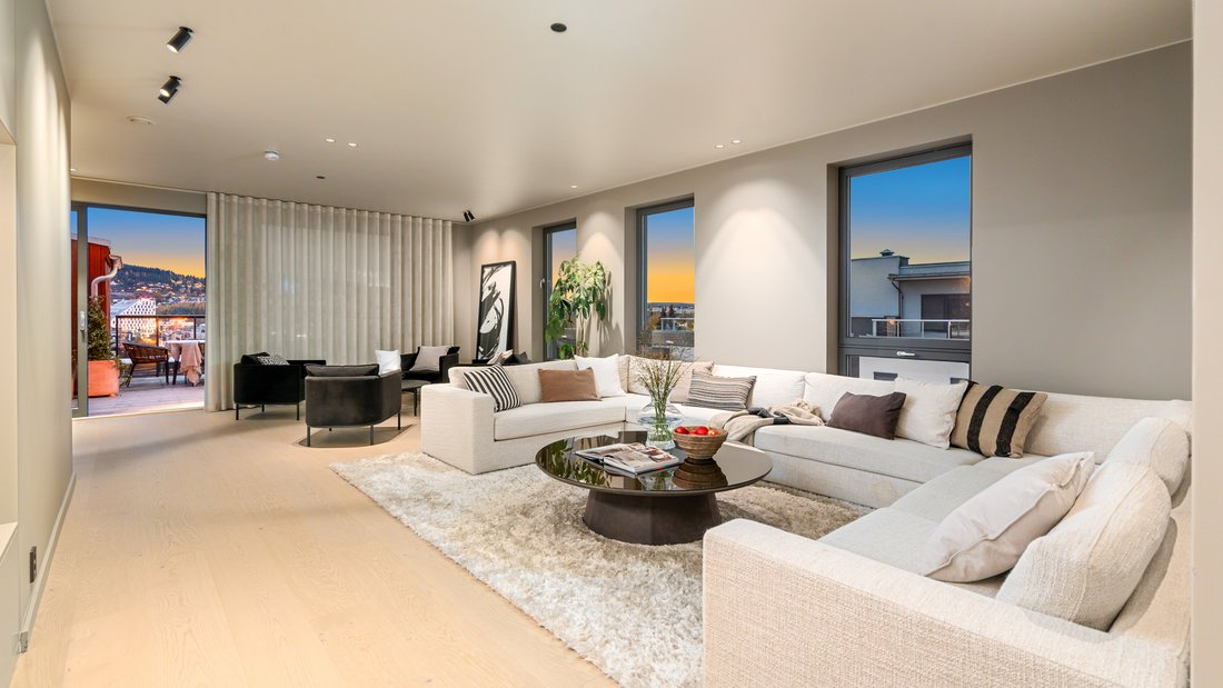 View of Luxury Home Rental Company Debuts Stockholm Penthouse Suite