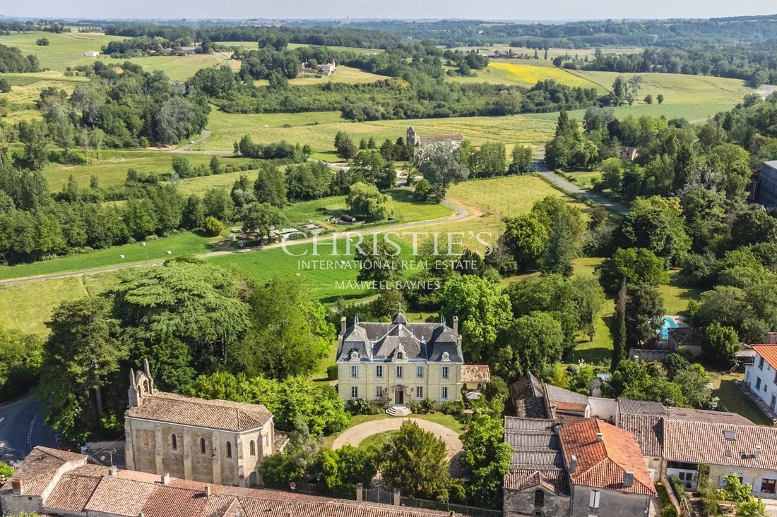 Castle in Blasimon, Nouvelle-Aquitaine, France 2 - 13714591