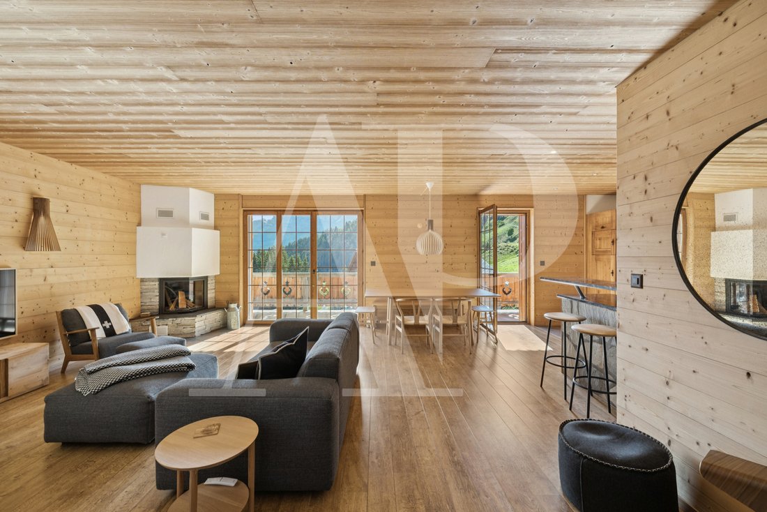 Exclusive Magnificent 3.5 Room Apartment In Les Crosets