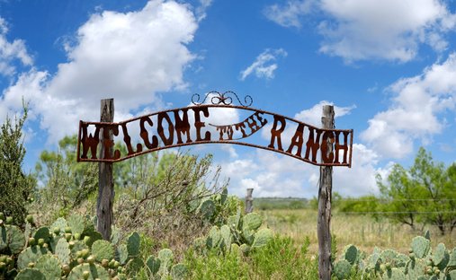 Corps de ferme à Moran, Texas, États-Unis 1