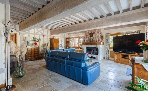 Castle for Sale in Pont-Audemer, Normandy, France