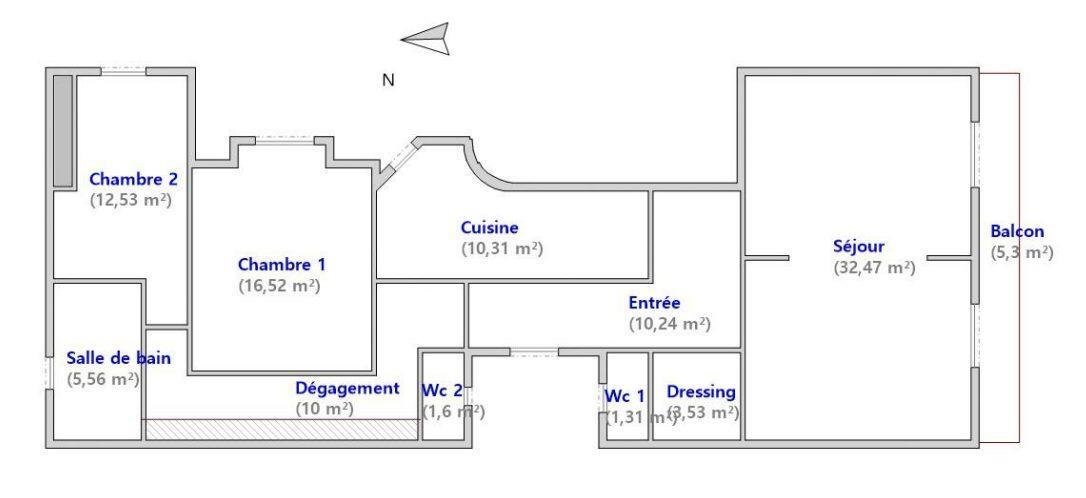 Apartment in Bois de Boulogne, Paris 16e Arrondissement, Paris 5 - 16214869