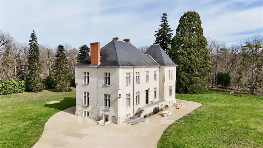 Whispers of the Poitou: A 19th-Century Château Reborn in Golden Light