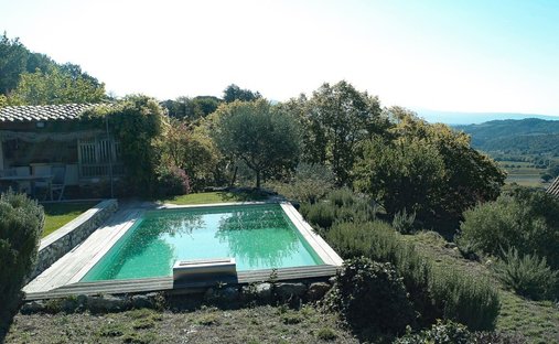 Barnes South Drôme Sumptuous Renovated Medieval Castle Panoramic View Swimming Pool