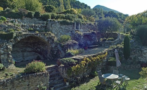 Barnes South Drôme Sumptuous Renovated Medieval Castle Panoramic View Swimming Pool
