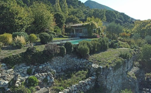 Barnes South Drôme Sumptuous Renovated Medieval Castle Panoramic View Swimming Pool