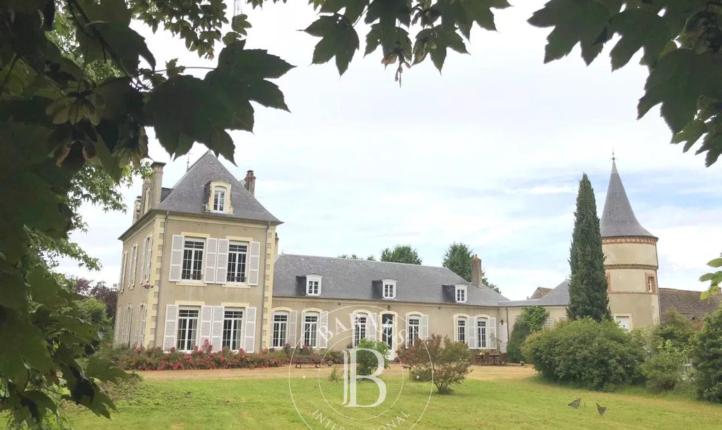 Castle for Sale in Sainte-Thorette, Centre-Val de Loire, France