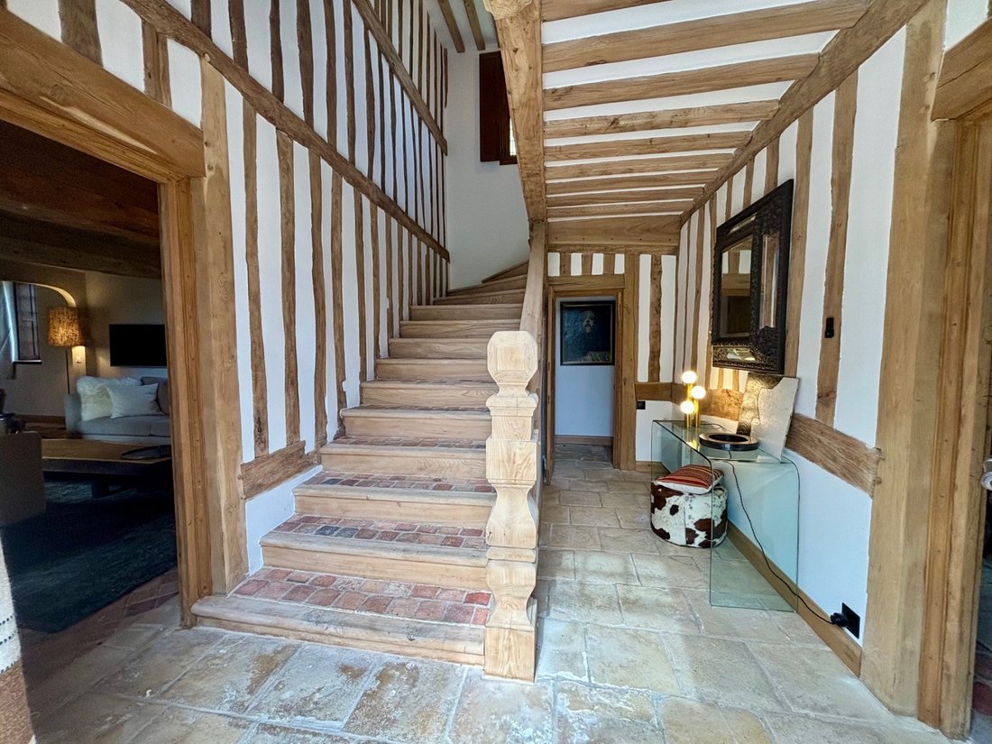Whispers of Normandy: A Timeless Manor in Beuvron-en-Auge’s Golden Light