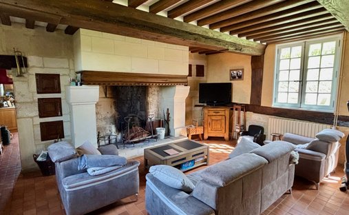 2h From Paris, In The Heart Of The Pays D’auge Area. A Listed 16th /18th Century Chateau Set In Abou