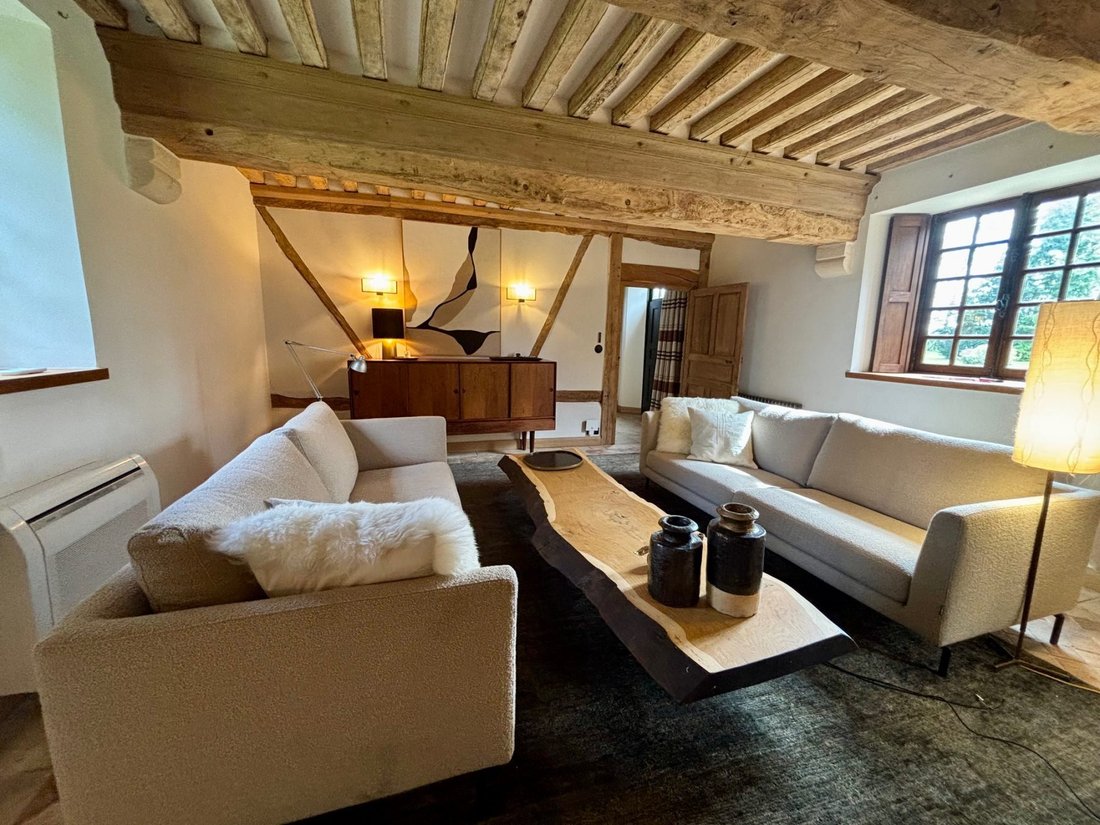 Whispers of Normandy: A Timeless Manor in Beuvron-en-Auge’s Golden Light