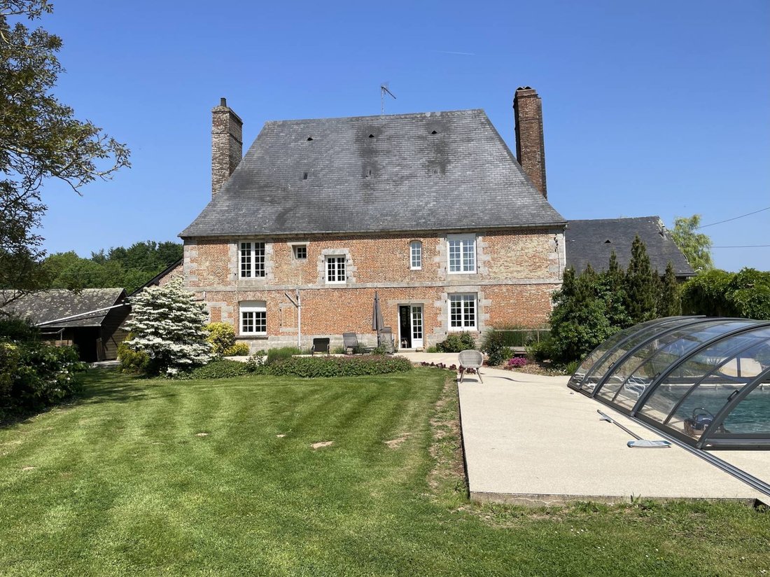 Saint-Jean’s Whisper: A 1640 Monastery Manor in Normandy’s Golden Light
