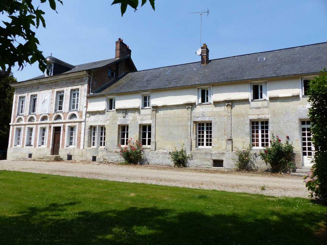 A Viking’s Legacy: Étretat’s Timeless Stone Manor in 16 Acres of Whispering Parkland