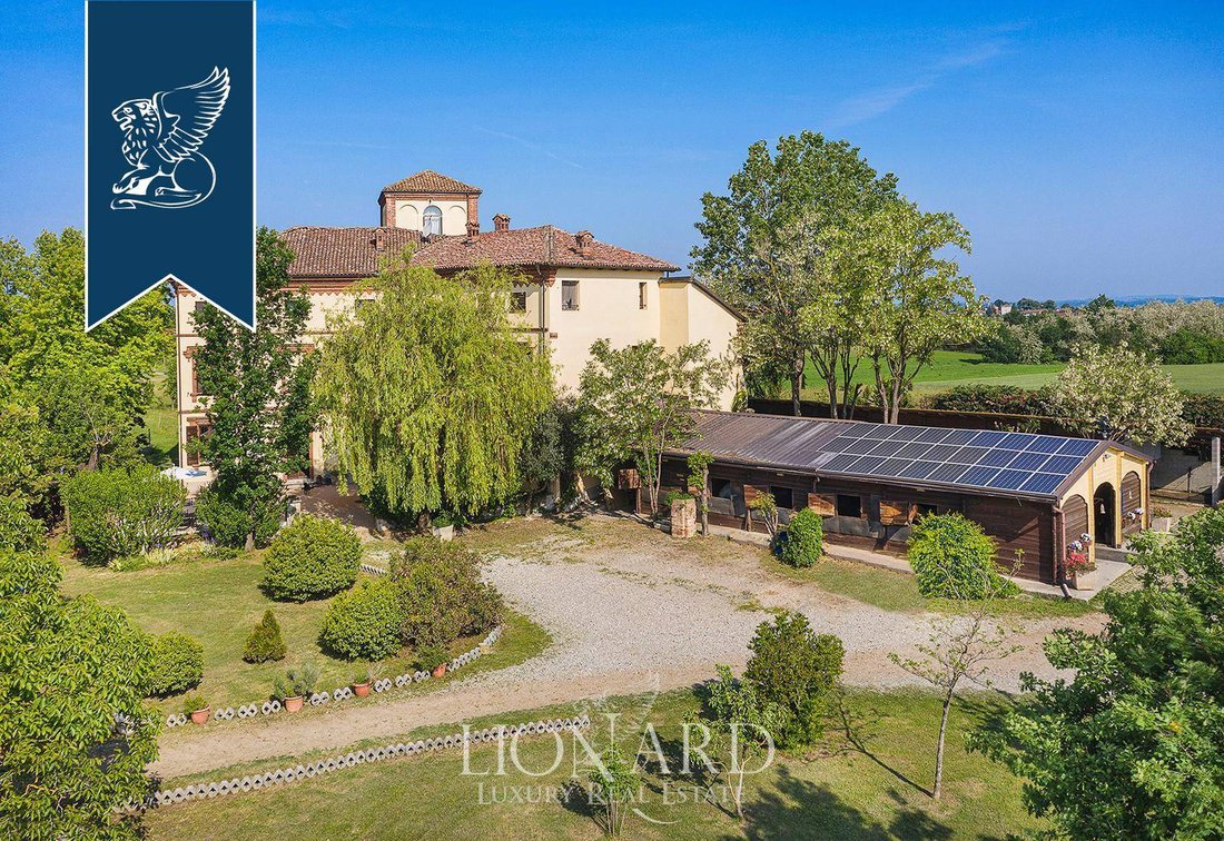 A 17th-Century Monferrato Castle Where Time Rides on Gilded Hooves