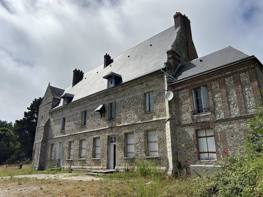 La Rochelle’s Golden Sandstone Dream: A 380m² Manor Awaiting Renaissance