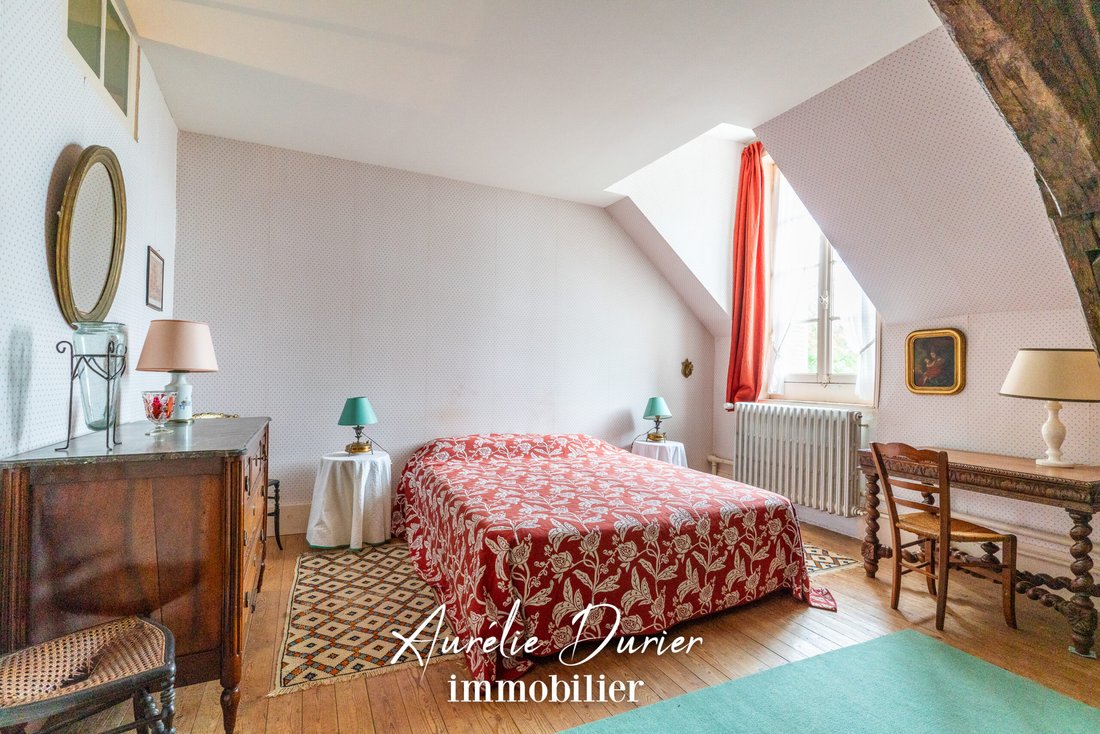 Whispers of Elegance: A 19th-Century Manor’s Timeless Embrace in Descartes’ Verdant Heart