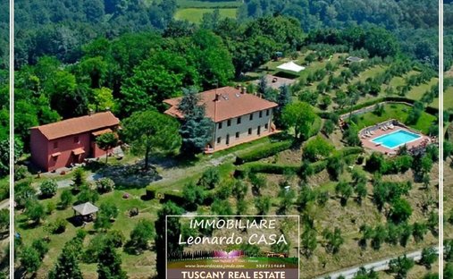 Corps de ferme à Palaia, Toscane, Italie 1